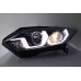 Honda HRV HR-V 15-19 Black Projector Headlamp w Bar